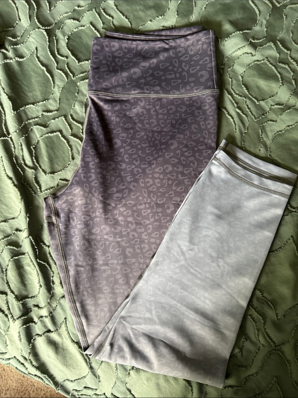 ZYIA Active Leopard Ombré Light n Tight Leggings